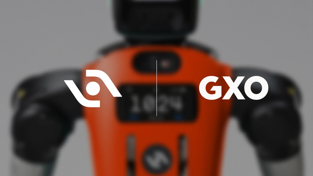 Agility Robotics Digit humanoid working in a GXO logistics facility