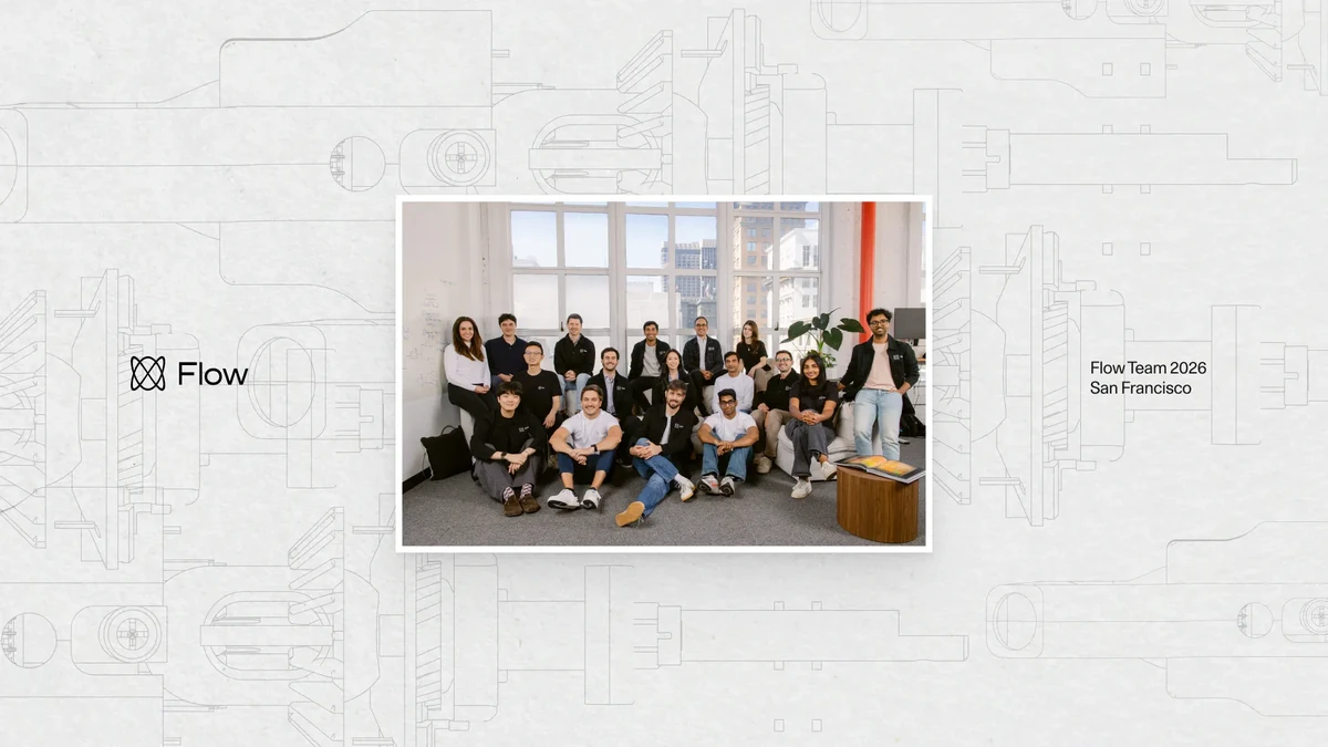 Engineering team collaborating in Flow Engineering's Series B announcement image