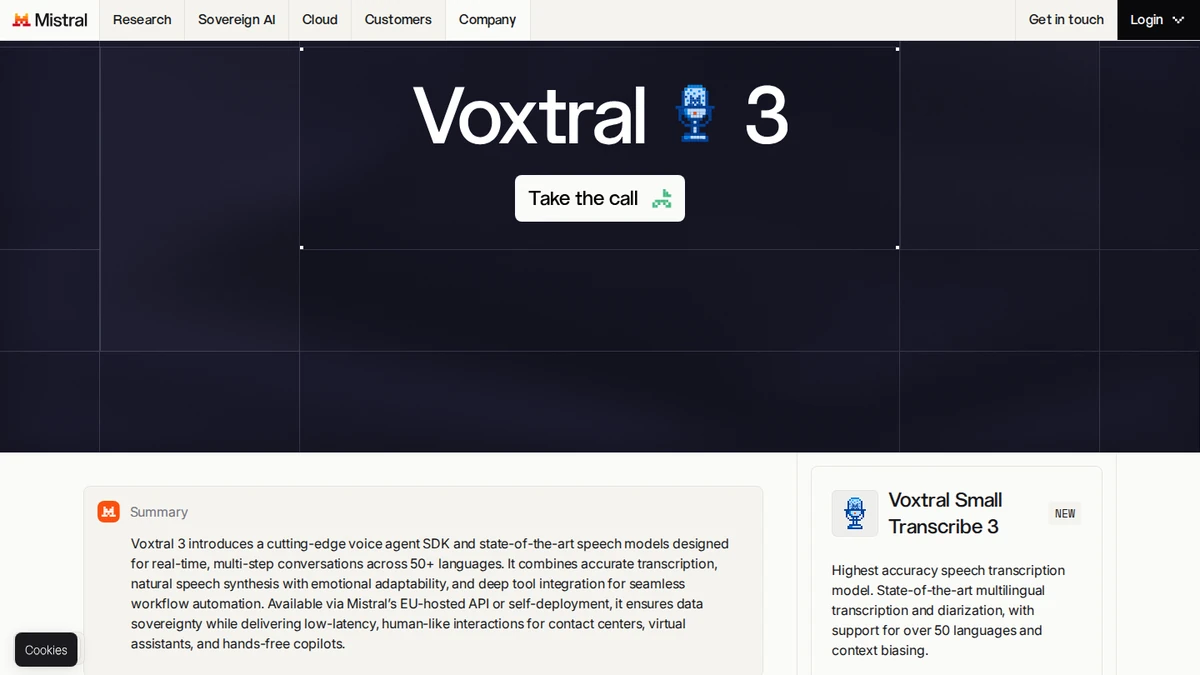 Voxtral 3