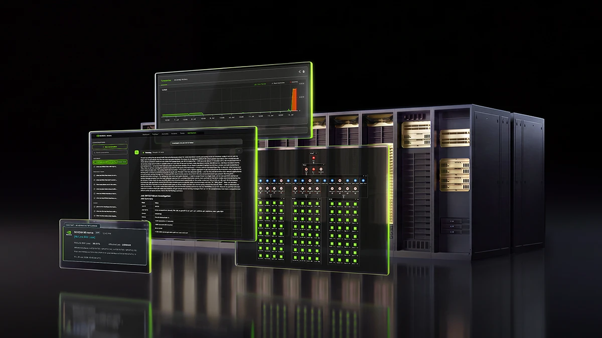NVIDIA Minerva AI factory observability platform graphic