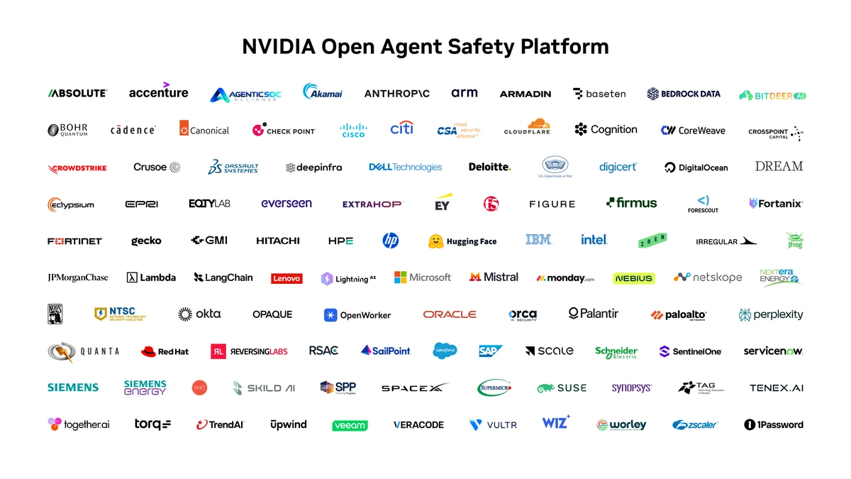 Official NVIDIA visual for the Open Agent Safety Platform